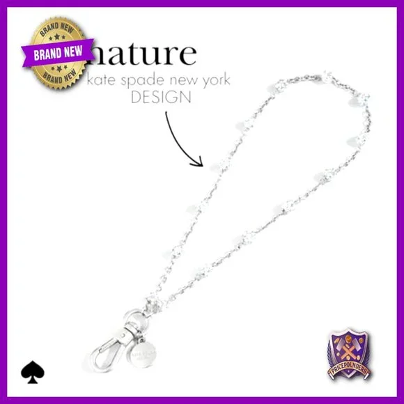 Detachable Phone Lanyard Elegant Silver Chain Y2K Chic Hands-Free Accessory - Picture 2 of 6